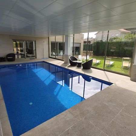 Villa Sanxenxo Casa Rial 47 Con Piscina Climatizada Exterior foto