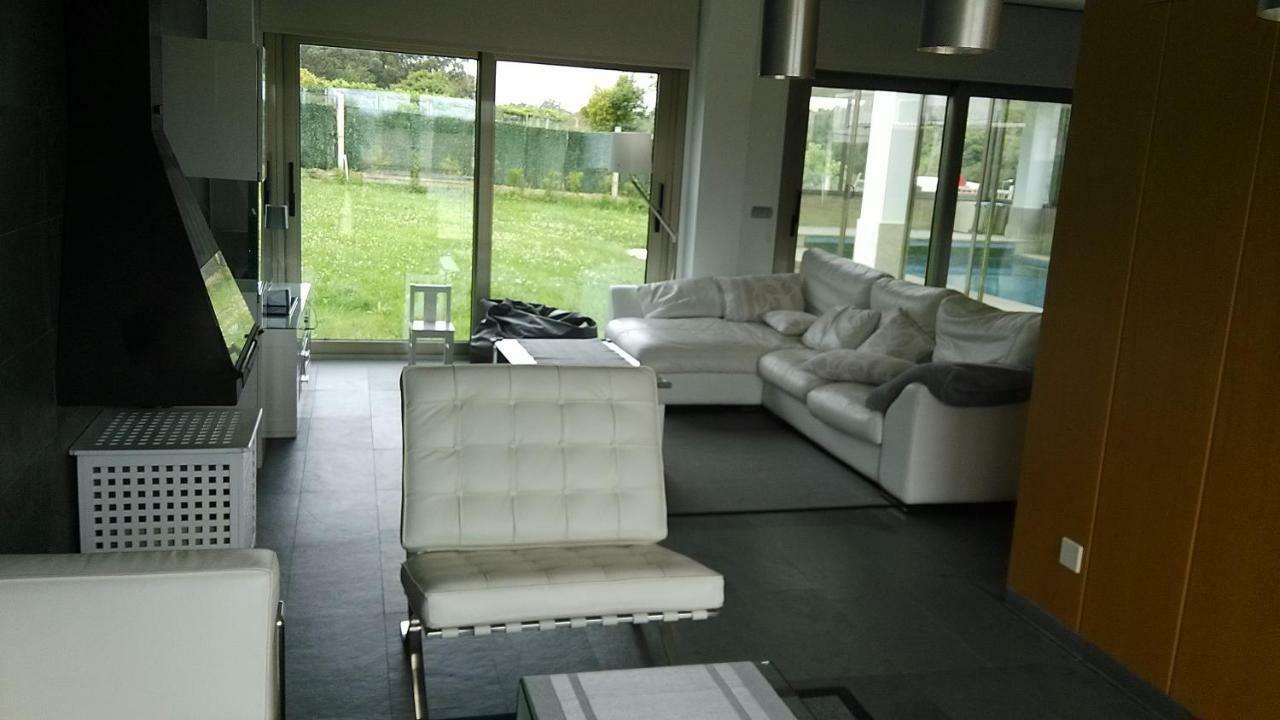 Villa Sanxenxo Casa Rial 47 Con Piscina Climatizada Exterior foto